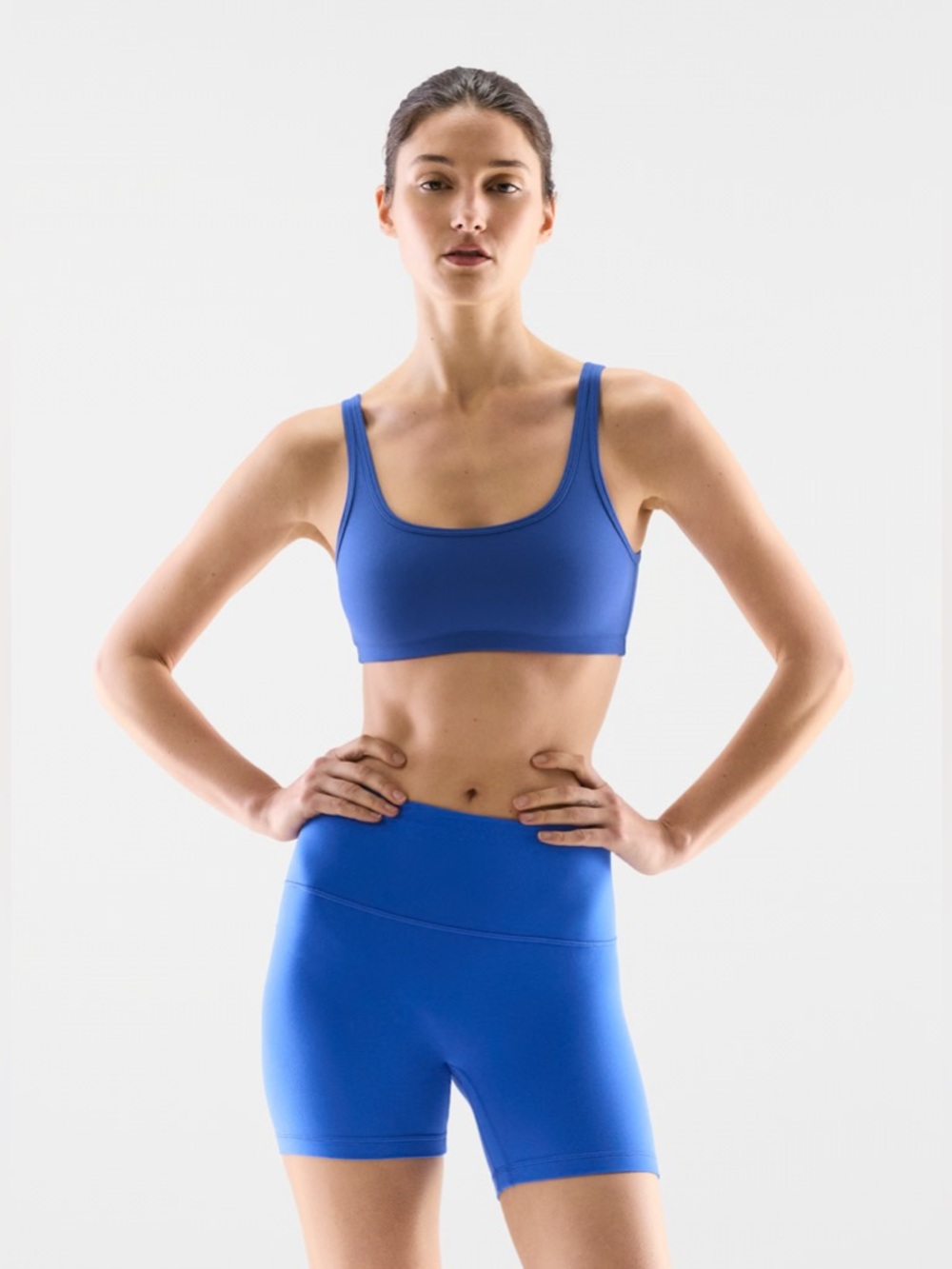 Aritzia Royal Blue Scoop Sports Bra